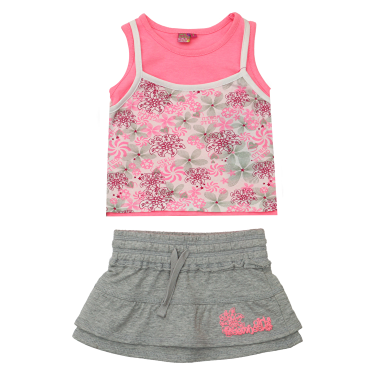Комплект: Майка і спідниця Losan Mc baby girls (016802904/719) Рожевий