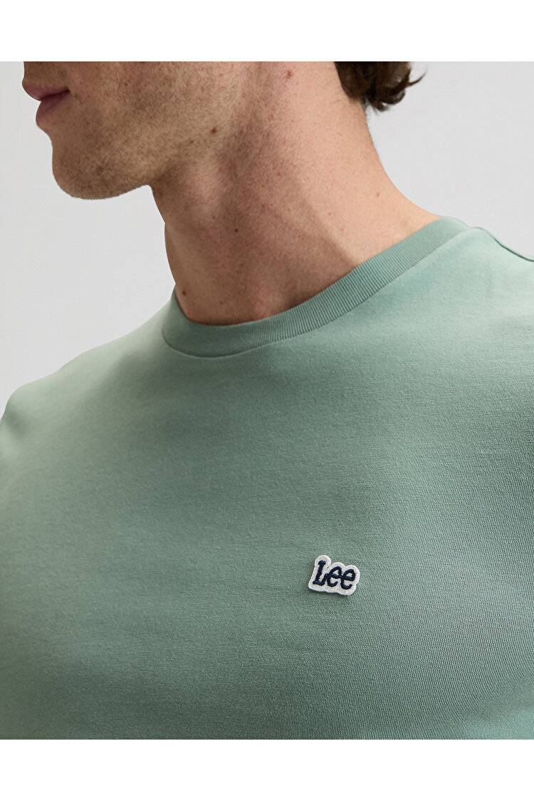 Футболка LEE SS PATCH LOGO TEE Regular Fit (112376466) Зеленый