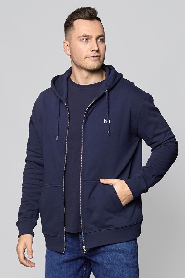 Толстовка LEE BASIC ZIP THROUGH HO Regular Fit L80KSP01 Черный