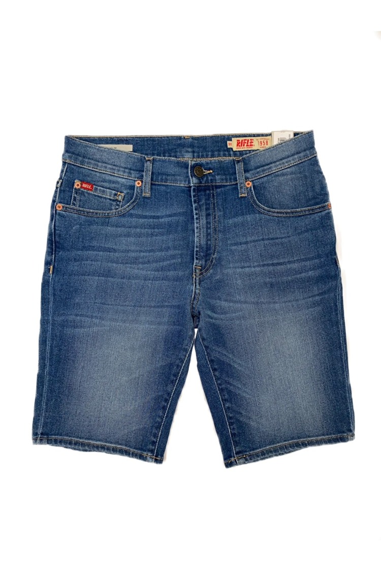 Шорти джинсові Rifle M-Bermuda Slim Fit (53040SA0B7041) Блакитний