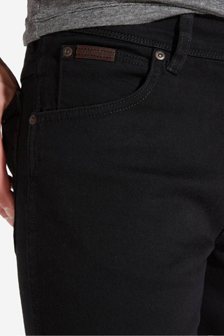 Джинси Wrangler Texas Regular Fit (112126034-W12109004) Чорний