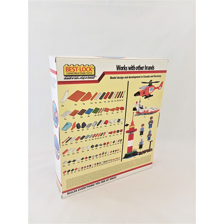 Конструктор Береговая охрана 330 деталей №1 BEST-LOCK (33052)