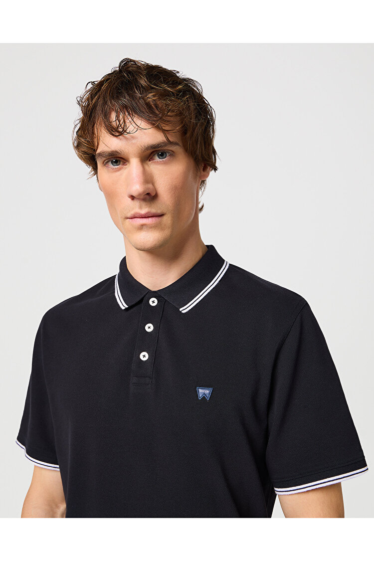 Поло Wrangler Polo shirt (112350404) Чорний