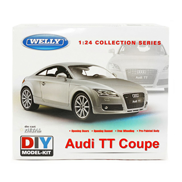 Сборная модель машинка металл 1:24 AUDI TT COUPE Audi 1:24 Welly (22478KB/a)