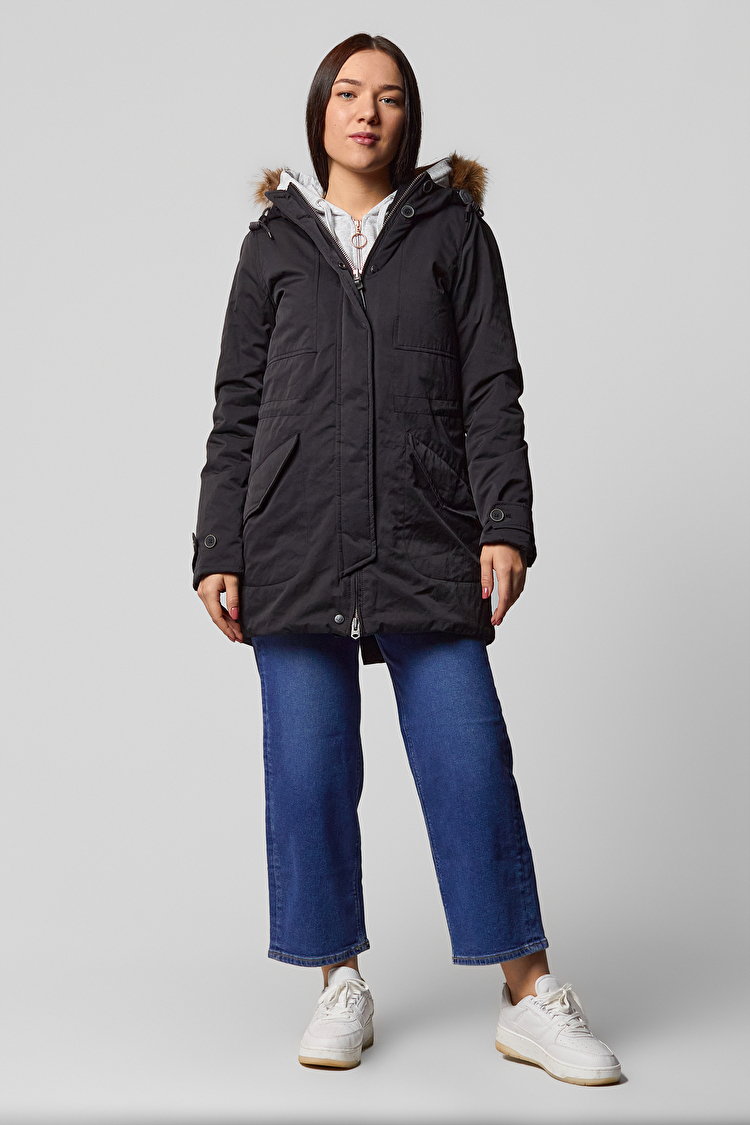 Куртка длинная LEE Urban parka Slim Fit (L58UAO01) Черный