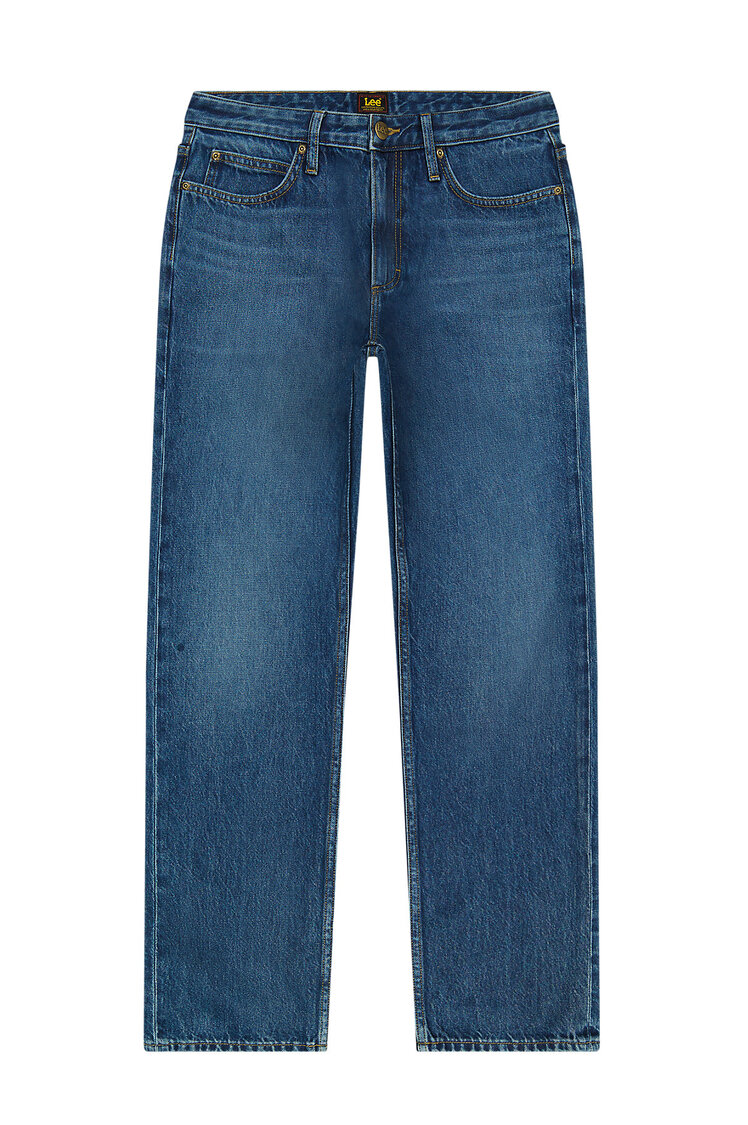 Джинси LEE WEST Regular Fit (112364167) Синій