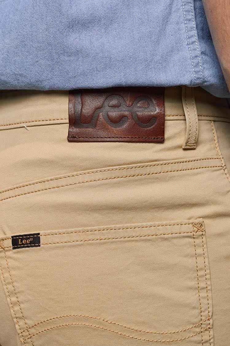 Штани LEE Brooklyn Straight Regular Fit (L452GK59) Бежевий