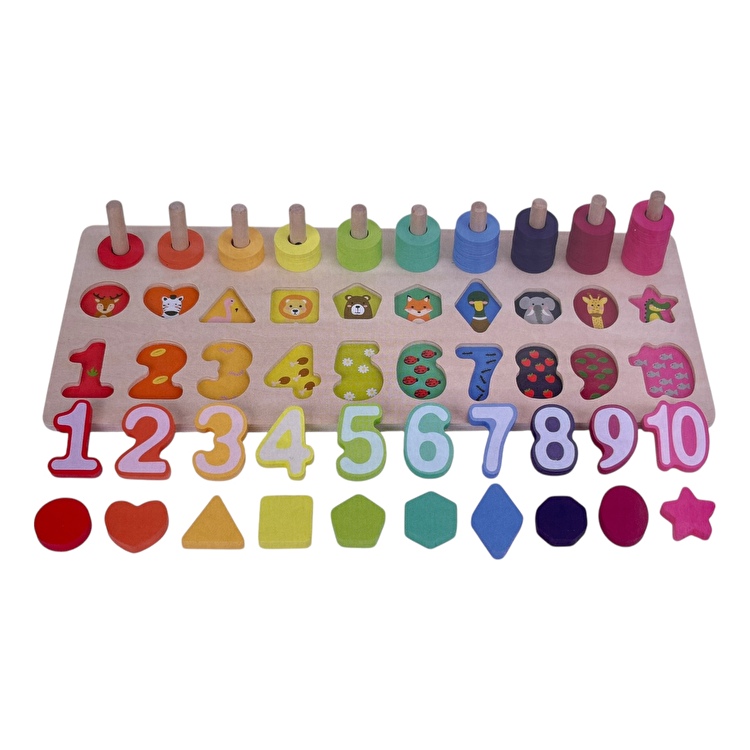 Деревяна ігра Математика MONTESSORI (114-NC)