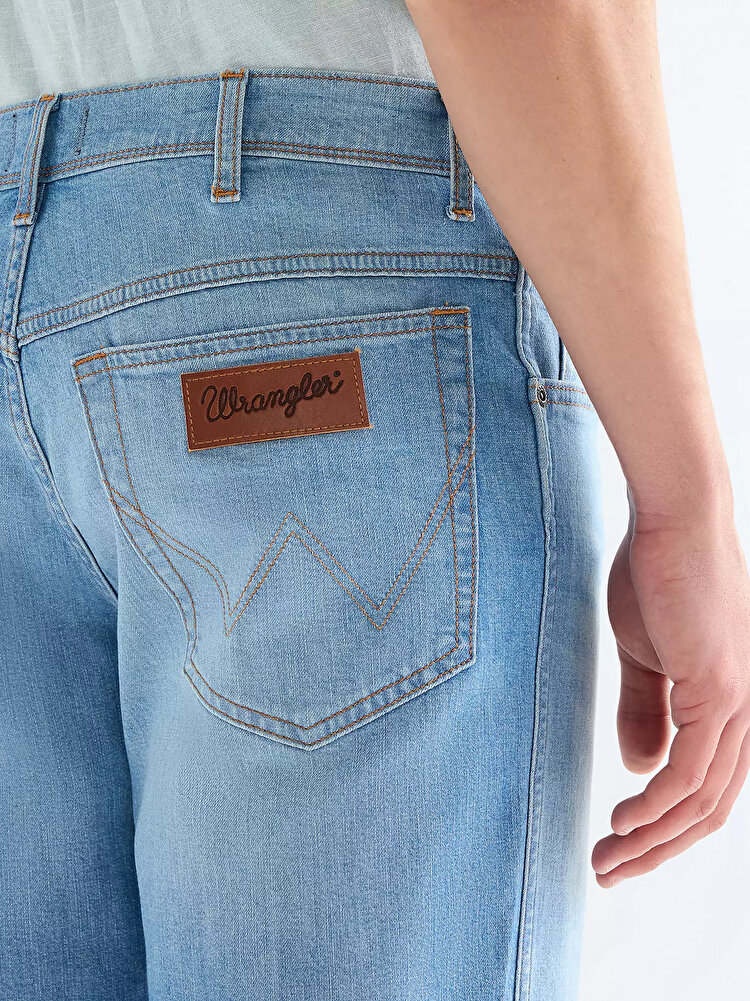 Шорты Wrangler Texas shorts Regular Fit (112378706) Голубой