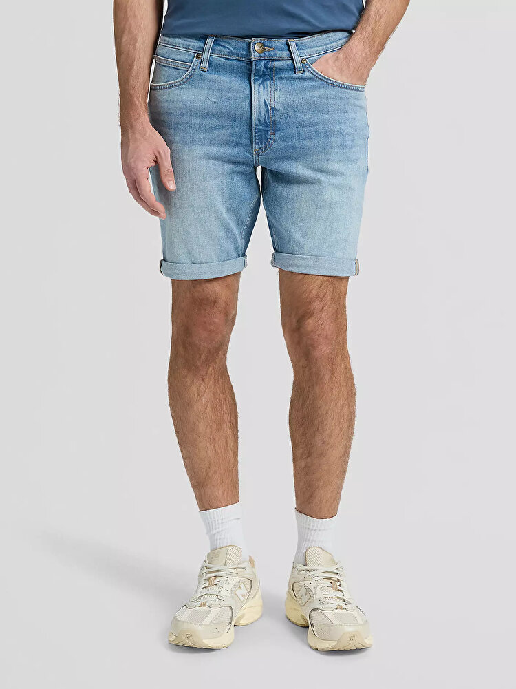 Шорты LEE RIDER SHORT Slim Fit (112376382) Голубой