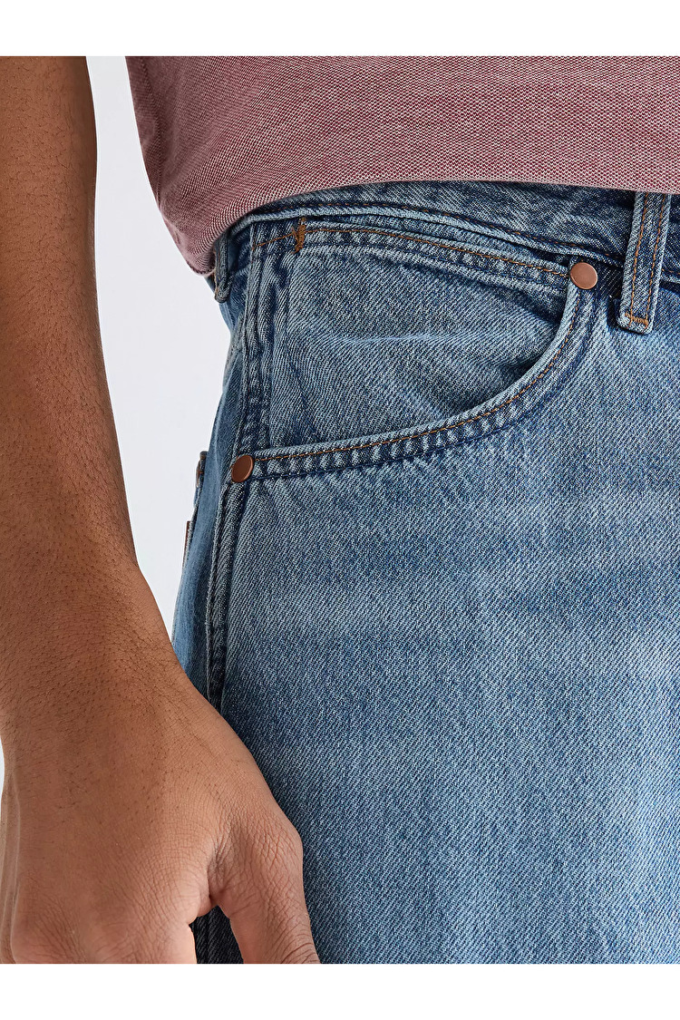 Джинси Wrangler FRONTIER Relaxed Fit (112377868) Блакитний