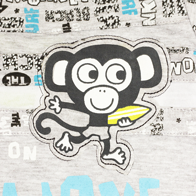 Комплект: Футболка та шорти Losan Mc baby boys (017802603/582) Світло-сірий