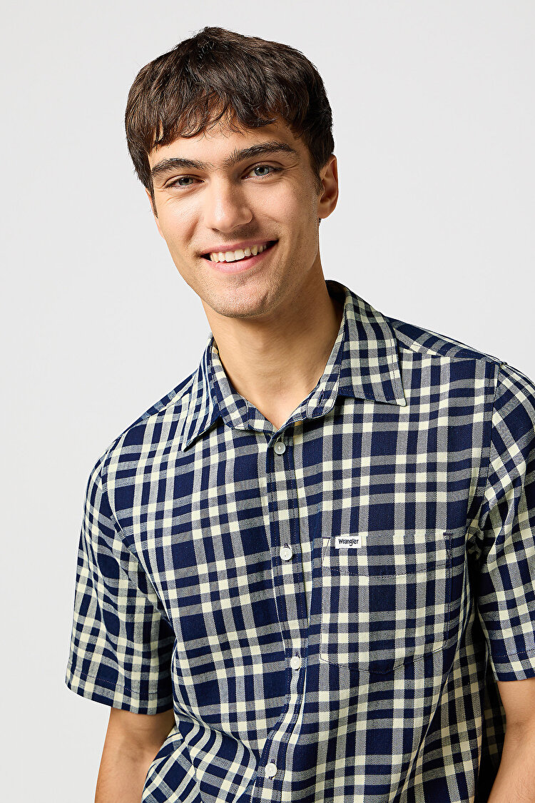 Сорочка Wrangler Crepe Indigo (112362902) Чорний