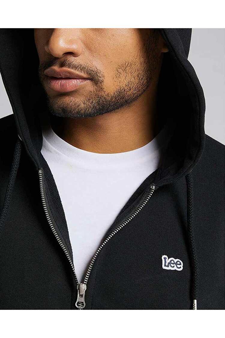 Толстовка LEE BASIC ZIP THROUGH HO Regular Fit (L80KSP01) Черный