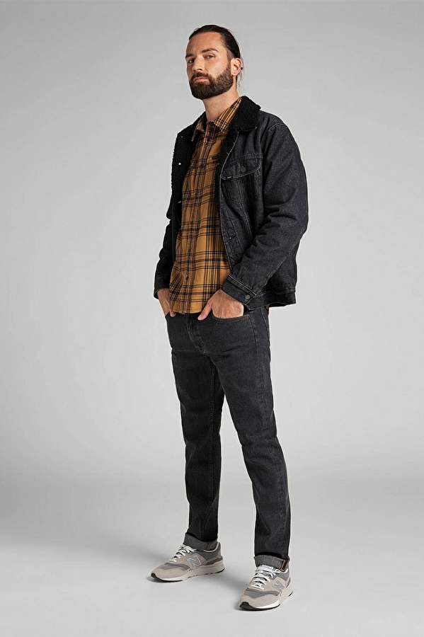 Шерпа LEE Sherpa Jacket Regular Fit (L87AFFKO) Черный