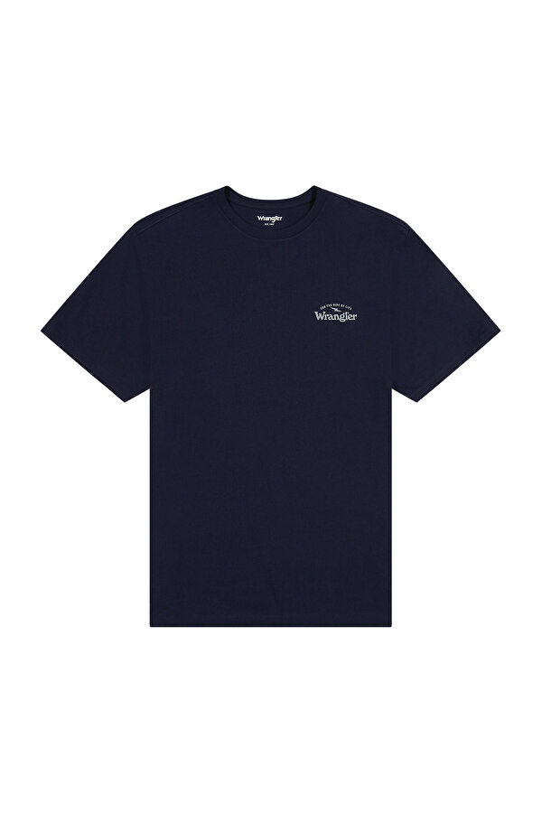 Футболка Wrangler Grafic Tee (112362367) Синий