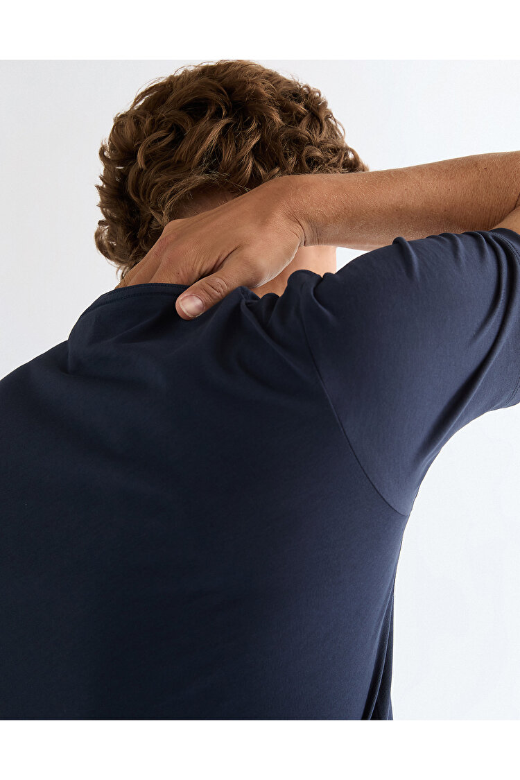 Футболка Wrangler Americana Tee Regular Fit (112378504) Голубой