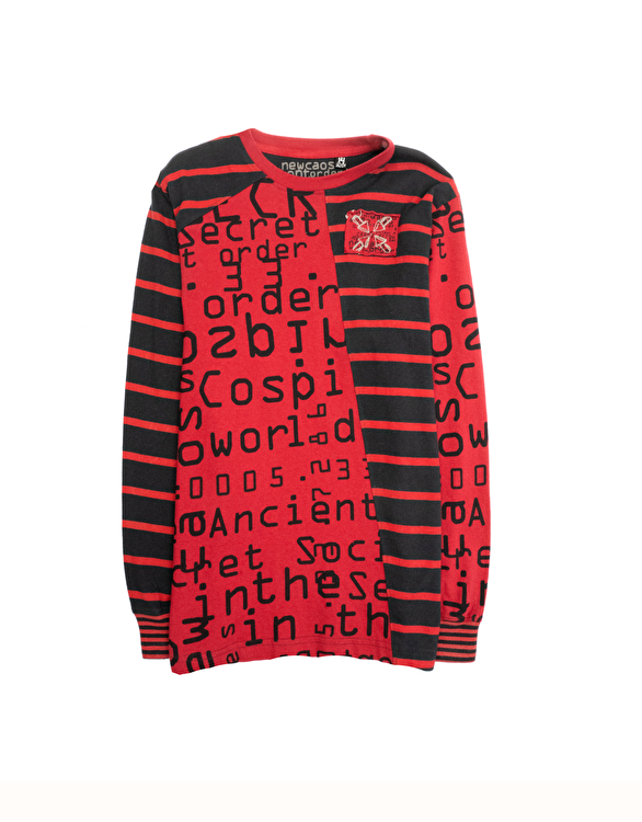 Футболка с длинным рукавом Losan Opt Junior (023-1061AA/283) Темно-красный