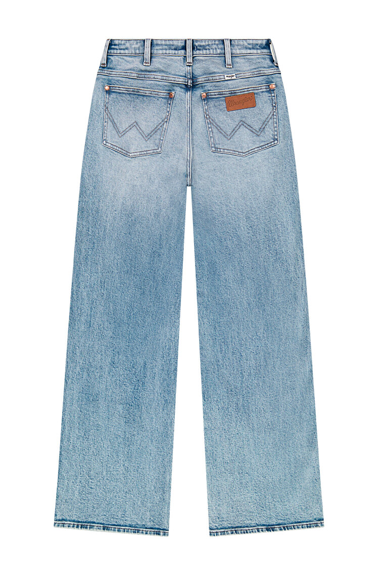 Джинси Wrangler Loose Straight Loose Fit (112378205) Блакитний