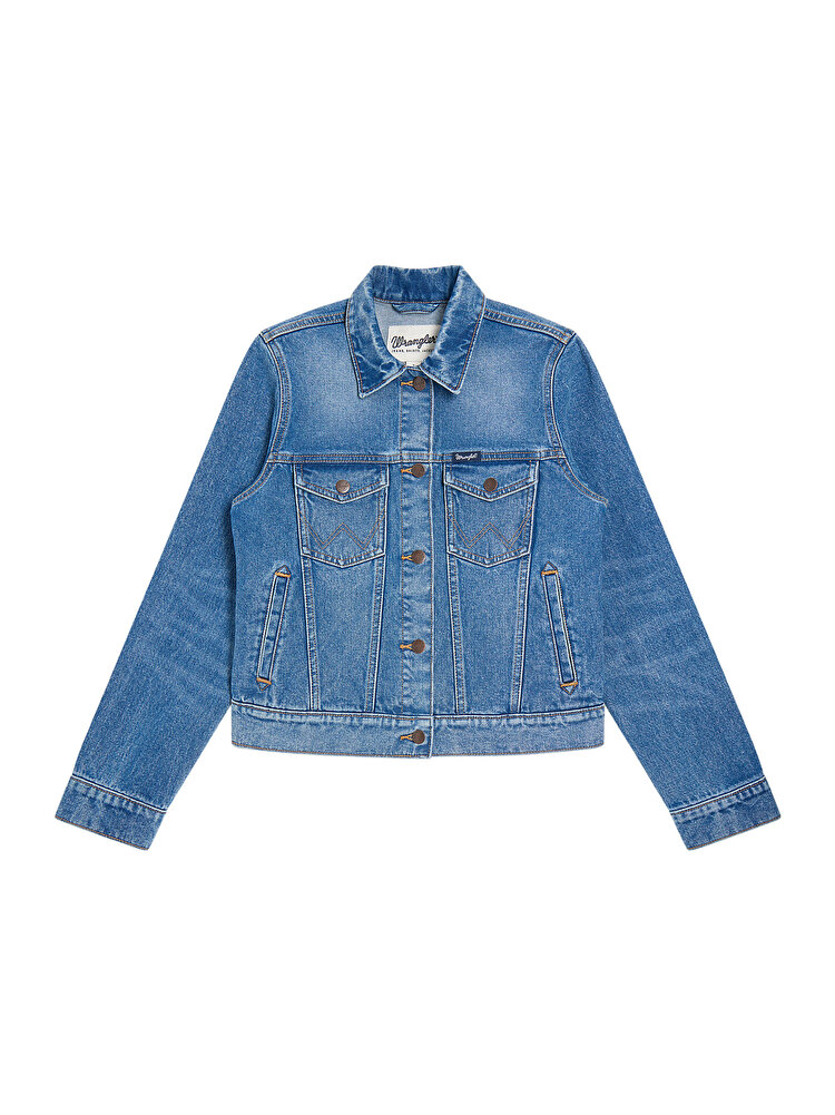 Куртка Wrangler WESTERN JACKET Regular Fit (112378319) Голубой