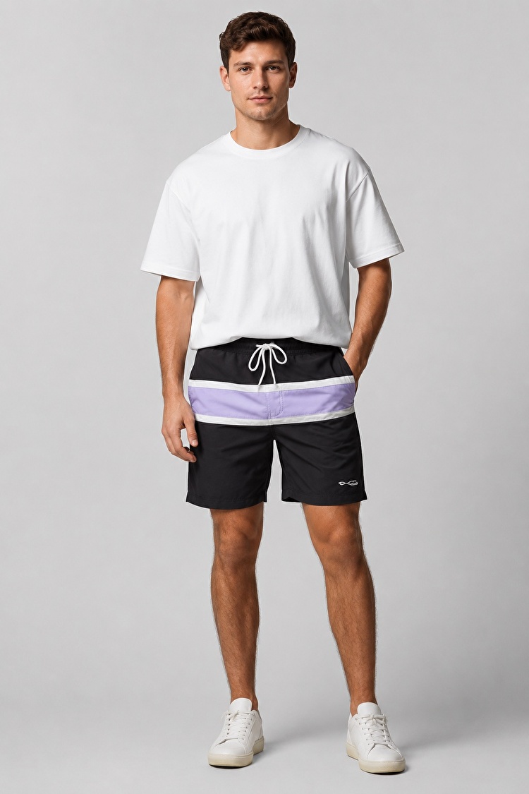 Шорты пляжные Wrangler Swim Shorts Regular Fit (W4B01WDV6) Черный