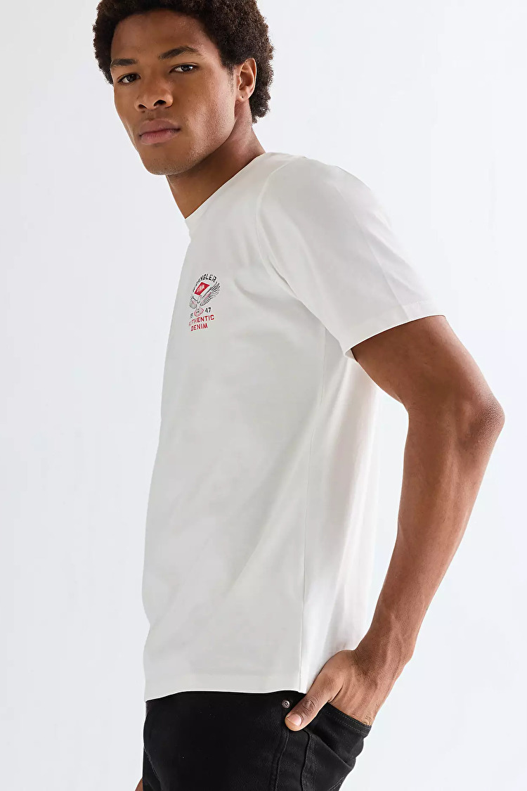 Футболка Wrangler SMALL AMERICANA TEE Regular Fit (112377981) Білий