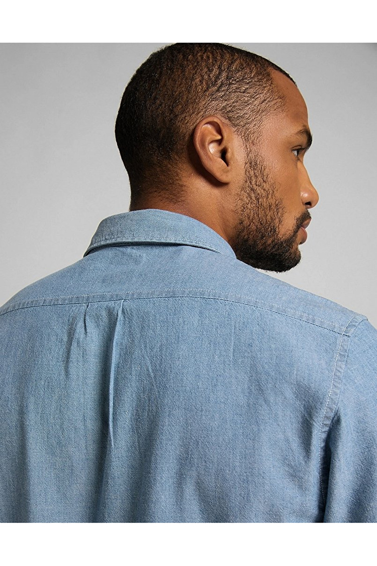 Сорочка LEE LEE BUTTON DOWN SS Regular Fit (L886QMQE) Блакитний
