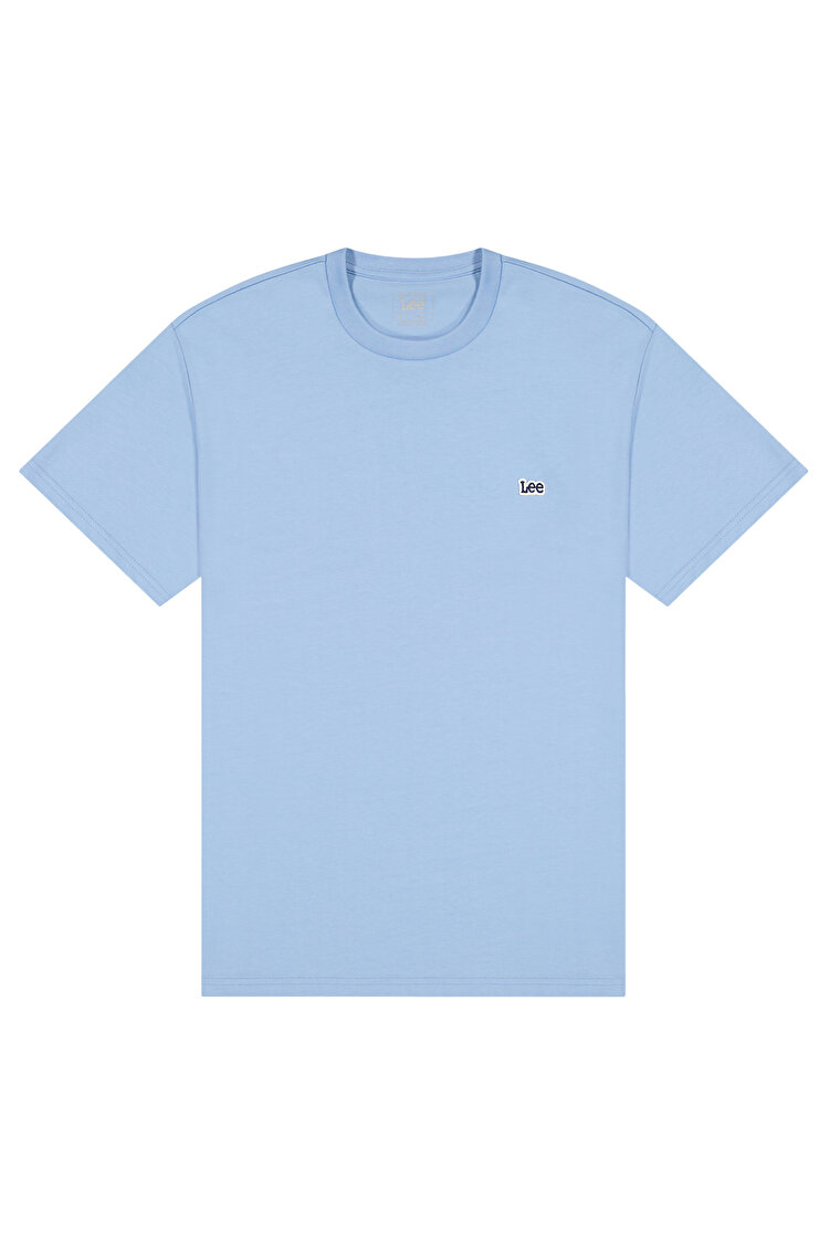 Футболка LEE SS PATCH LOGO TEE Regular Fit (112376472) Блакитний