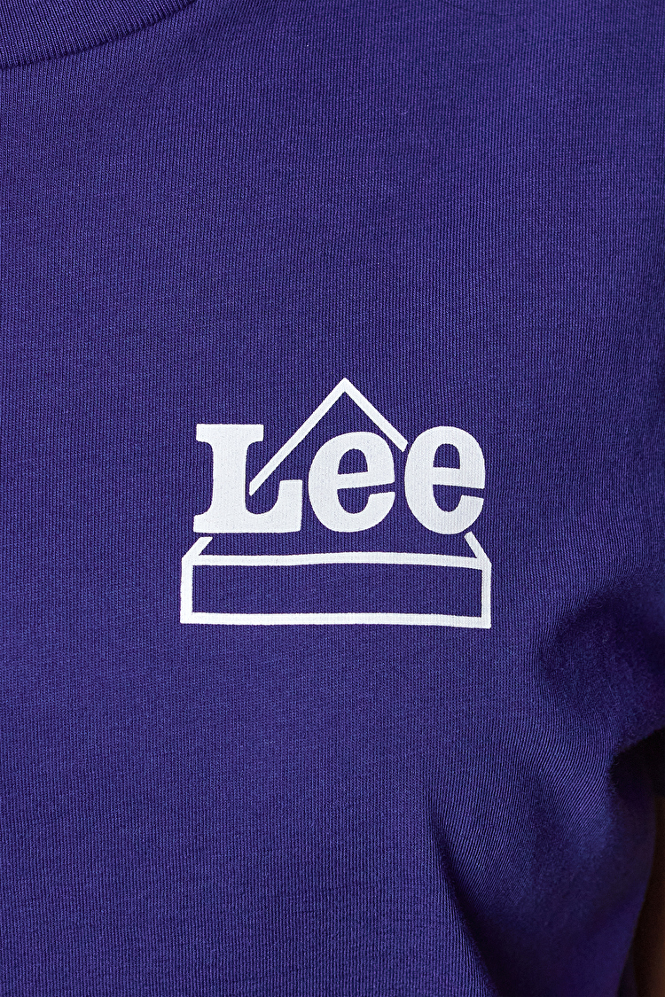 Футболка LEE Mini Logo Tee Relaxed Fit (L44KEPLH) Голубой