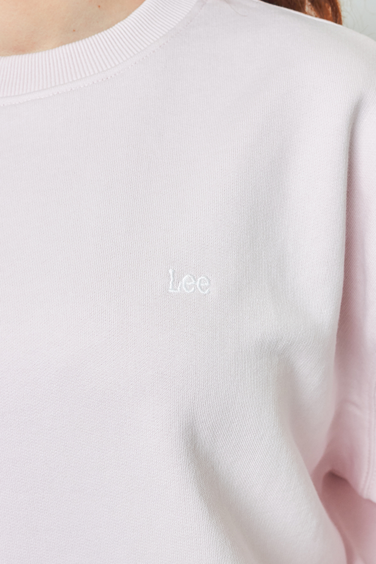 Свитшот LEE Crew Neck Sweatshirt Relaxed Fit (L53LRYSU) Розовый