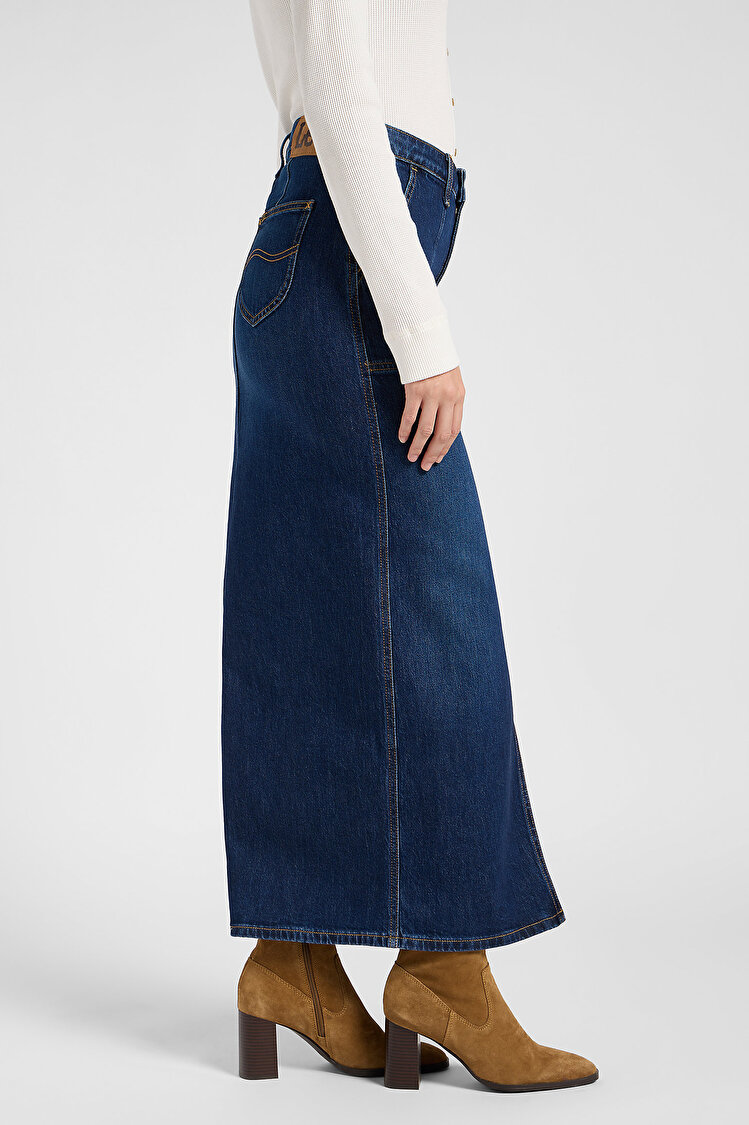 Спідниця LEE WW MAXI SKIRT Regular Fit (112370875) Синій