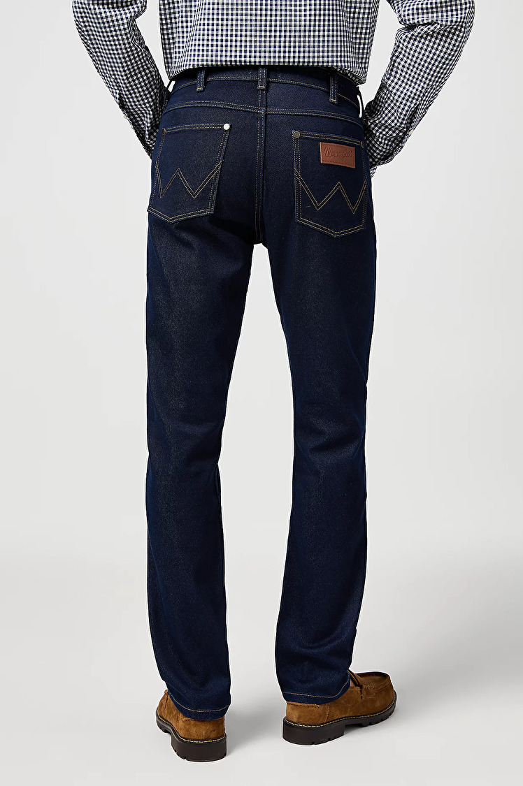 Джинси Wrangler Greensboro Regular Fit (112362557) Темно-синій