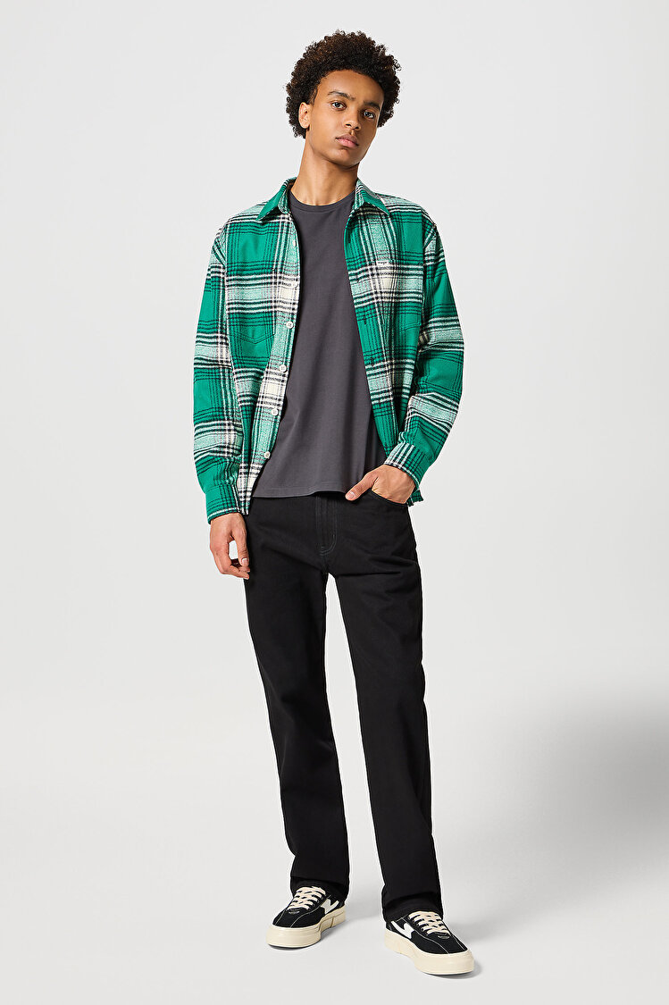 Джинси Wrangler FRONTIER Relaxed Fit (112356828) Чорний