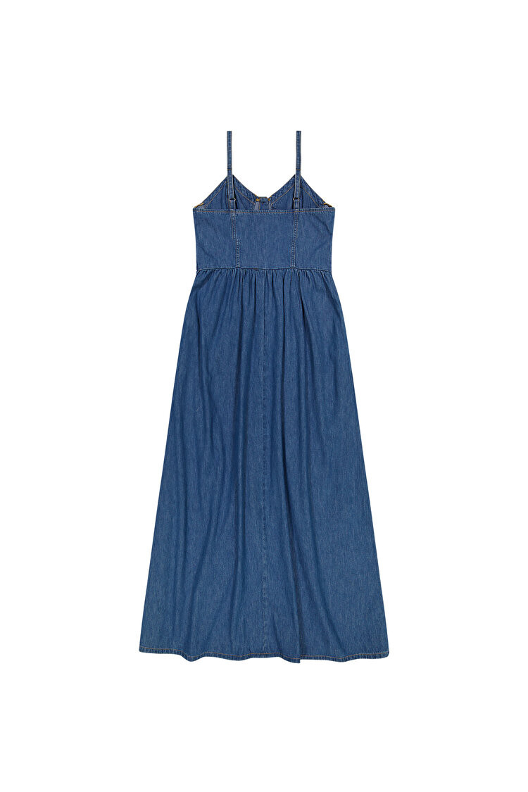 Платье LEE CORSET MAXI DRESS  (112363488) Голубой