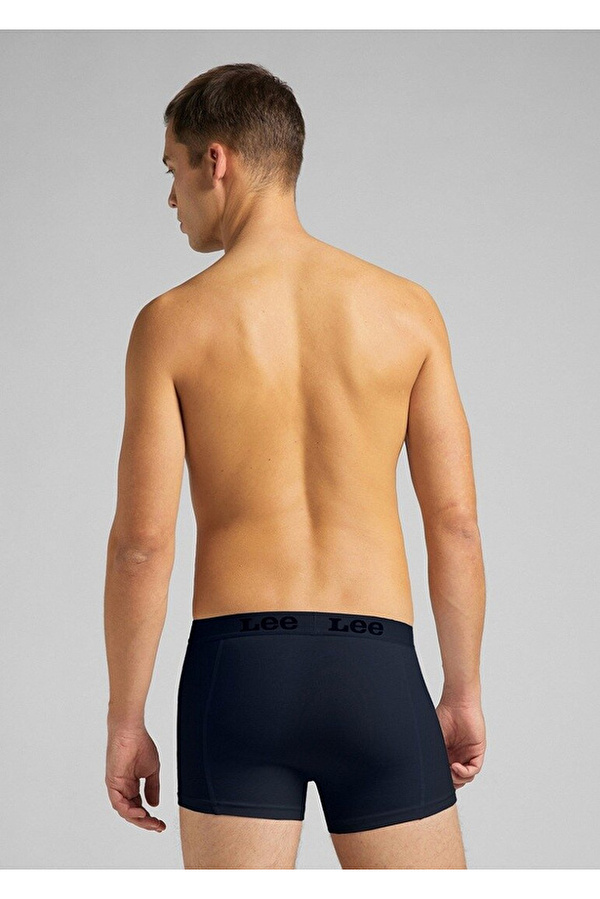 Набор трусы-шорты твин-пак LEE 2-Pack Trunk Regular Fit (LP03CK35) Темно-синий