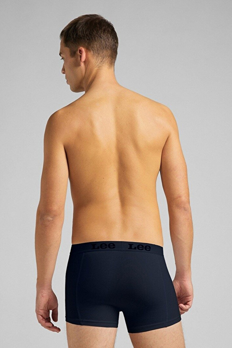 Набор трусы-шорты твин-пак LEE 2-Pack Trunk Regular Fit (LP03CK35) Темно-синий