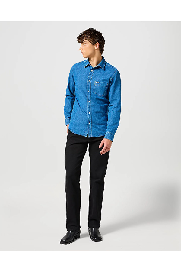 Джинси Wrangler 13MWZ Boot Fit (112358474) Чорний