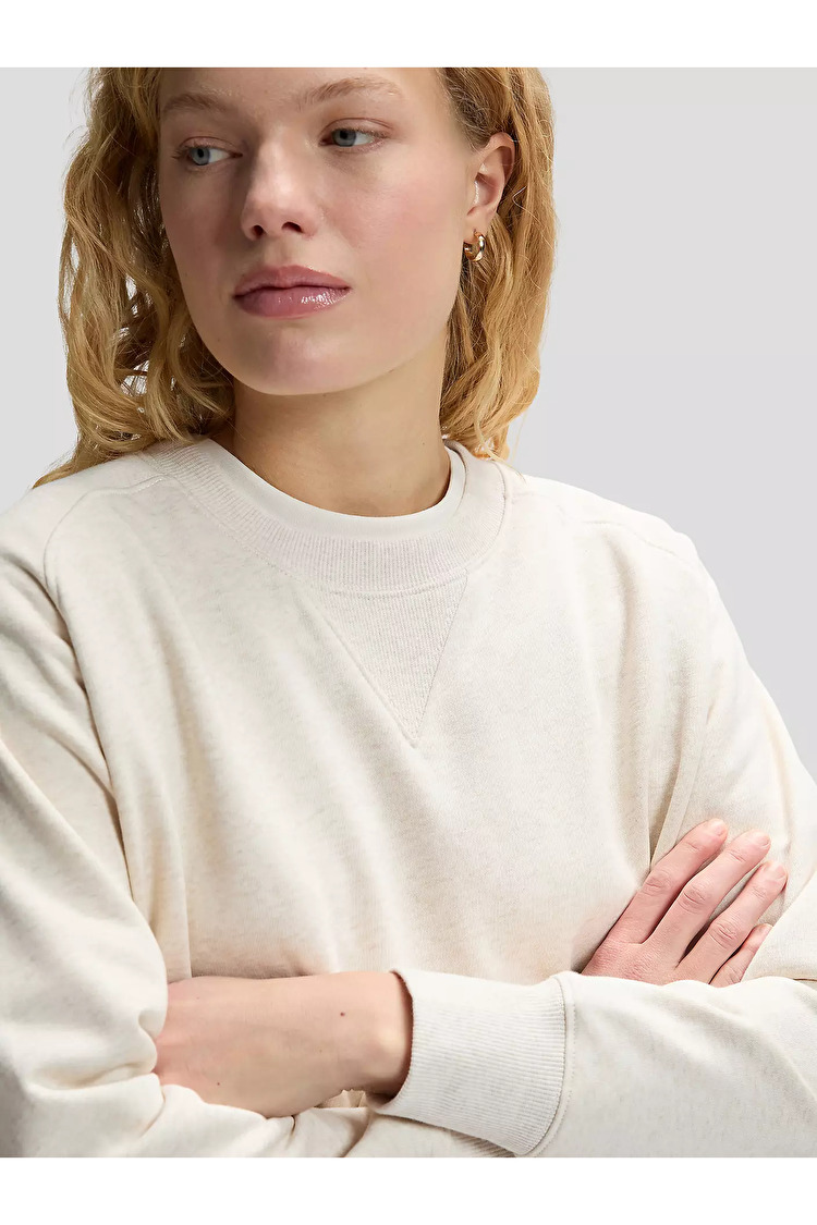 Світшот LEE RAGLAN CREW SWS Relaxed Fit (112379423) Білий