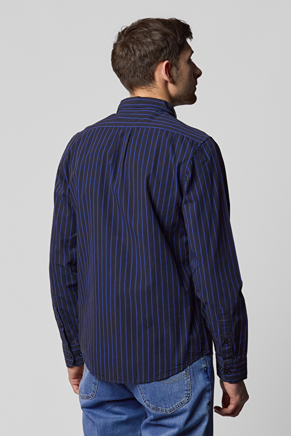 Сорочка LEE Button Down Shirt Regular Fit (L880ZMSJ) Темно-синій