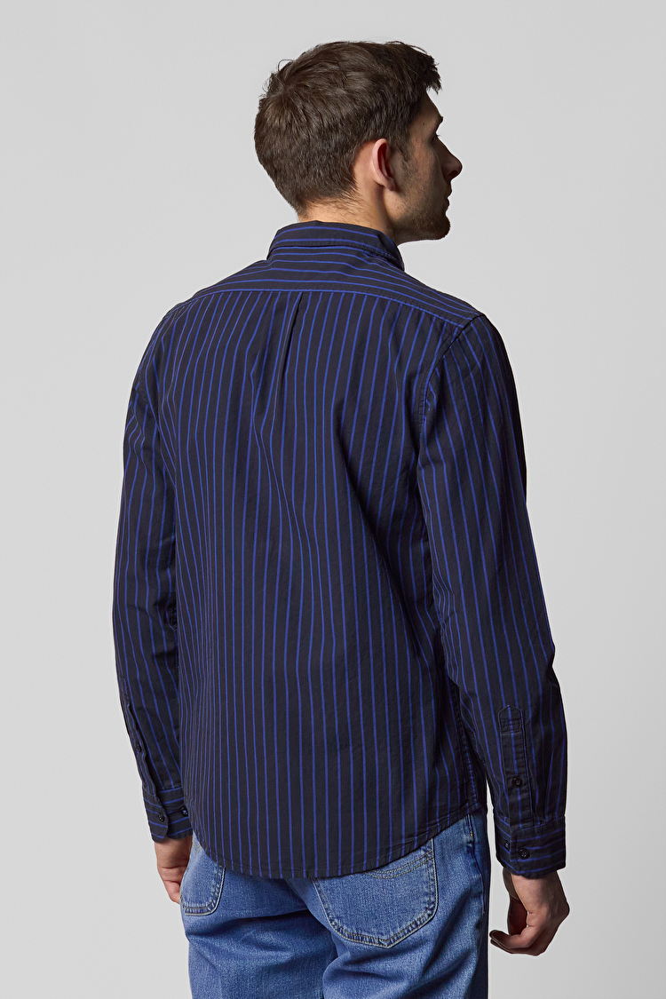 Рубашка LEE Button Down Shirt Regular Fit (L880ZMSJ) Темно-синий