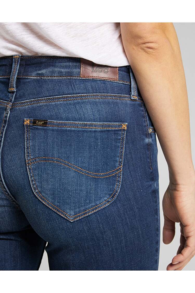 Джинси LEE Marion Straight Regular Fit (L301HAIM) Темно-синій