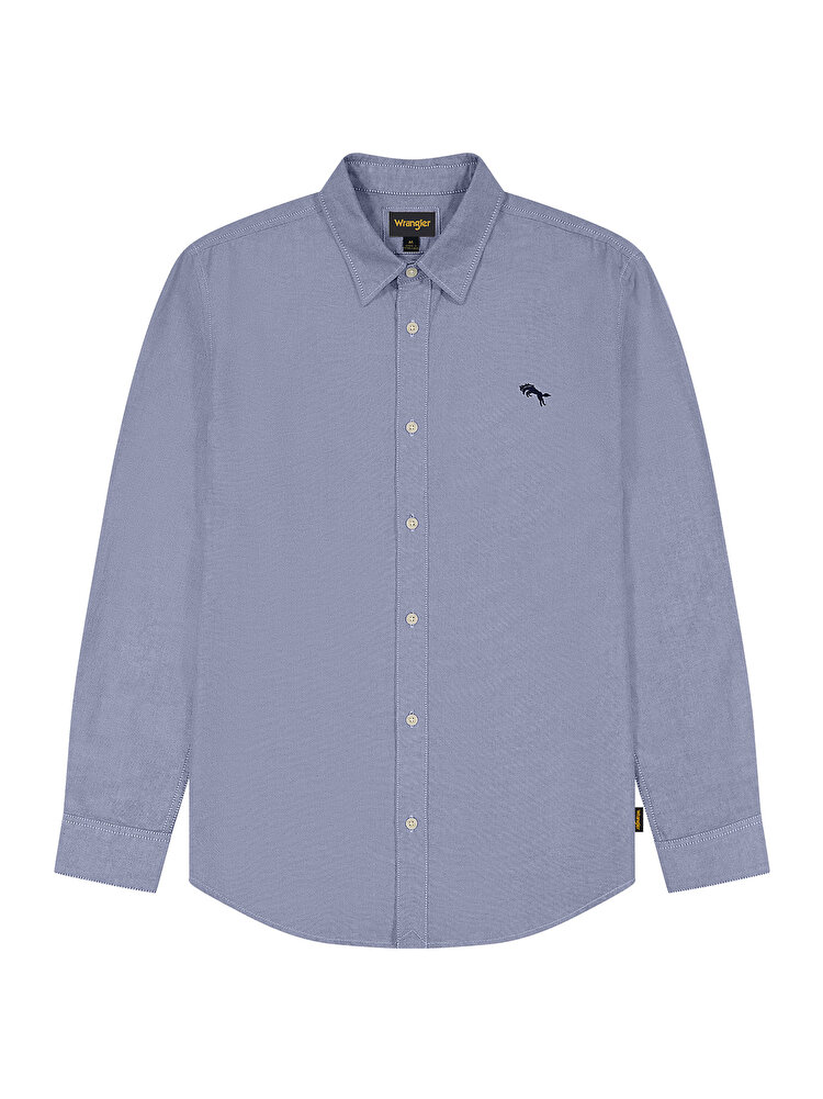 Сорочка Wrangler LS SHIRT Regular Fit (112350481) Блакитний