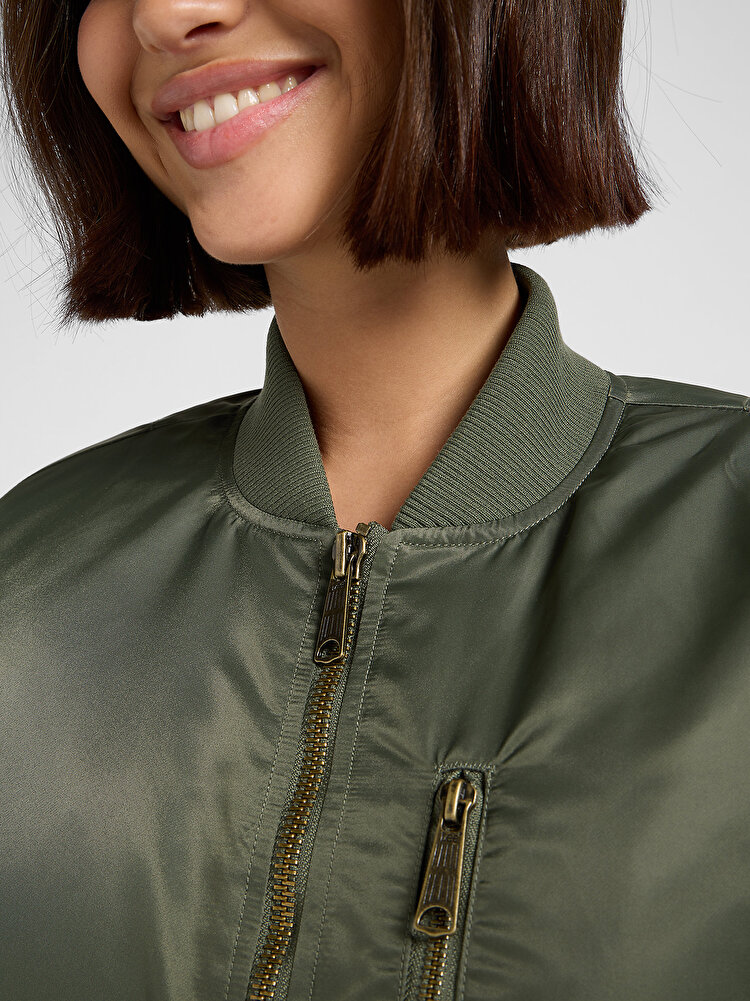 Бомбер LEE Bomber Jacket Relaxed Fit (112371315W) Зелений