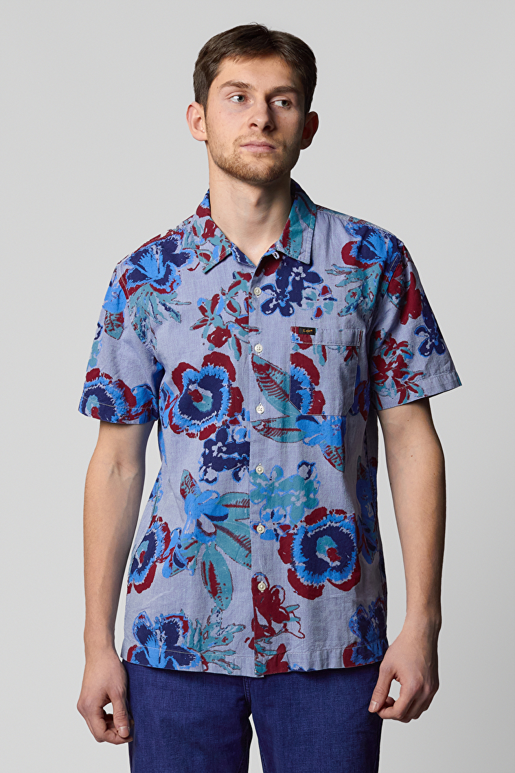 Сорочка LEE Seasonal Shirt Regular Fit (L66DMTLH) Блакитний