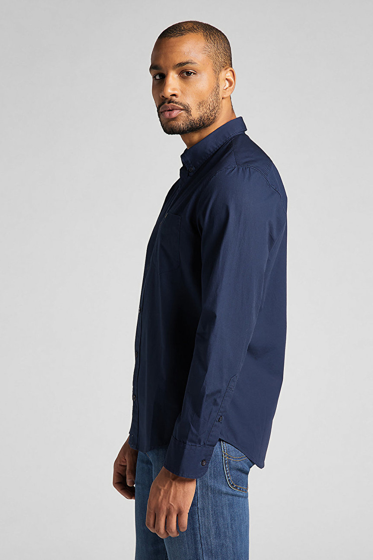 Сорочка LEE Lee Button Down Regular Fit (L880JK35) Темно-синій