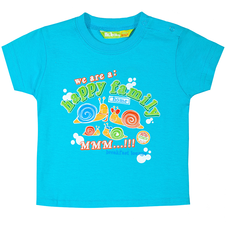 Футболка Losan Mc baby boys (017108303/39) Бірюзовий