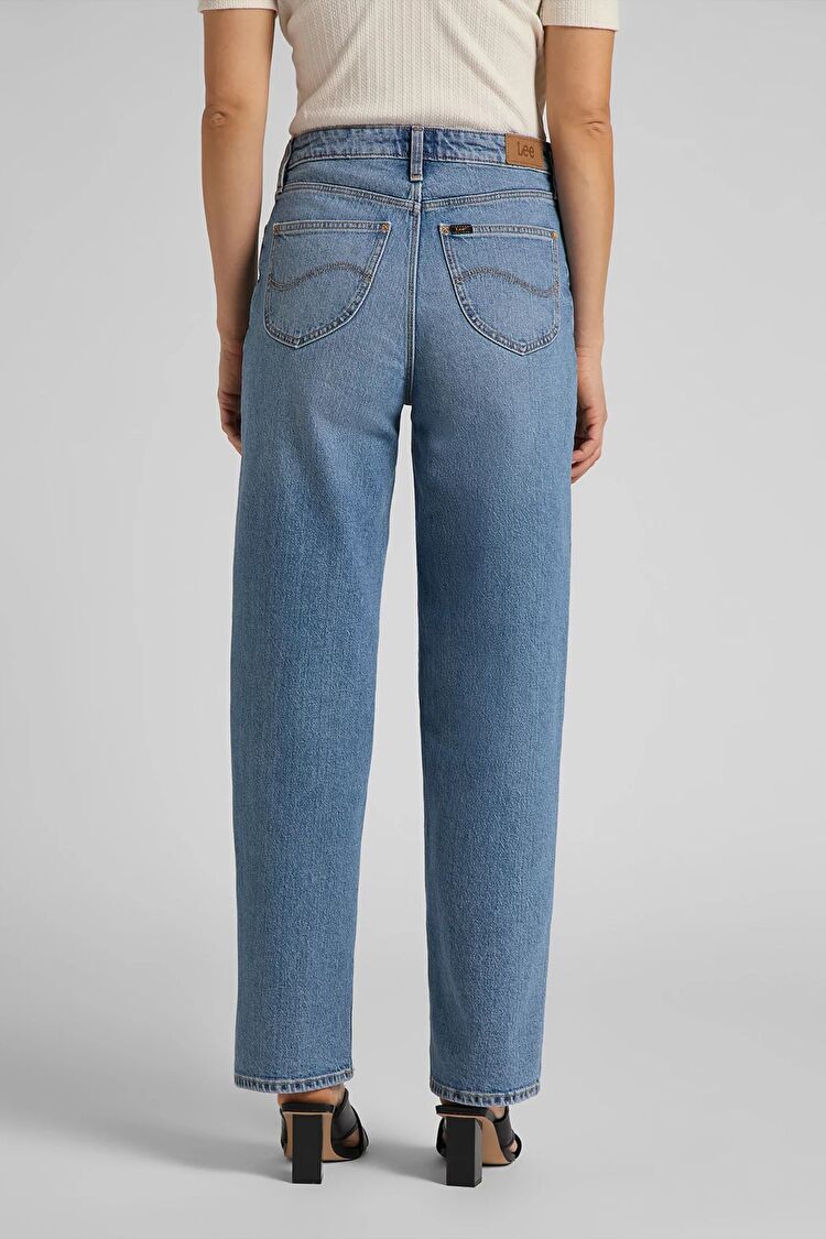 Джинси LEE Wide leg Wide Leg (L30SMWKP) Блакитний