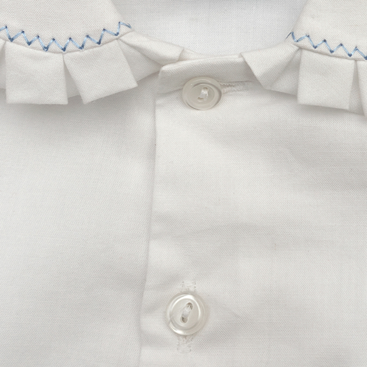 Сорочка, шорти на бретелях FOQUE Bebe (5304) Білий