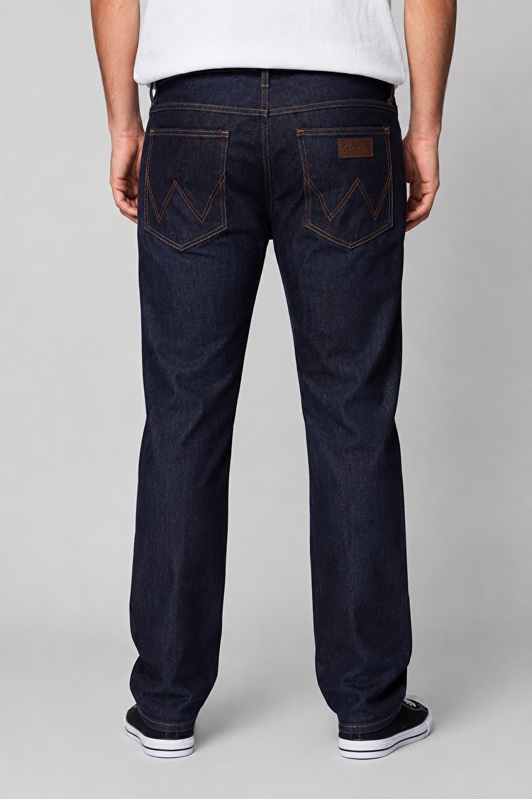 Джинси Wrangler Arizona Regular Fit (W12OXG023) Темно-синій