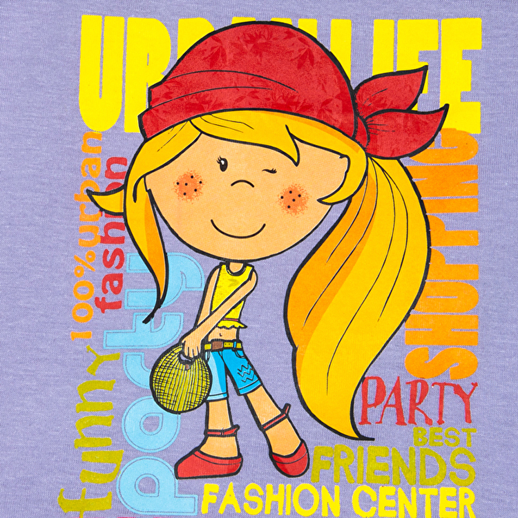 Майка Losan Mc baby girls (016101904/269) Ліловий